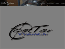 Tablet Screenshot of colterprecision.com